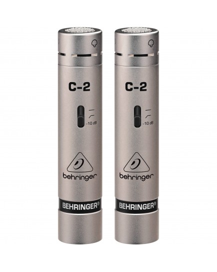 BEHRINGER C-2 SMALL DIAPHRAGM CONDENSER MIC PAIR